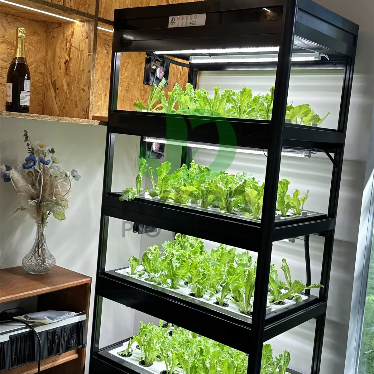 Aquaponics Home Kit - Indoor Home Smart Led Aquaponics Cabinet