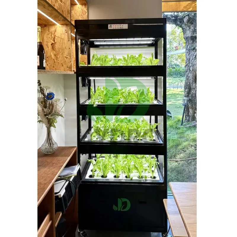 Aquaponics Home Kit - 108 Holes Hydroponic Cabinet Grow Kit
