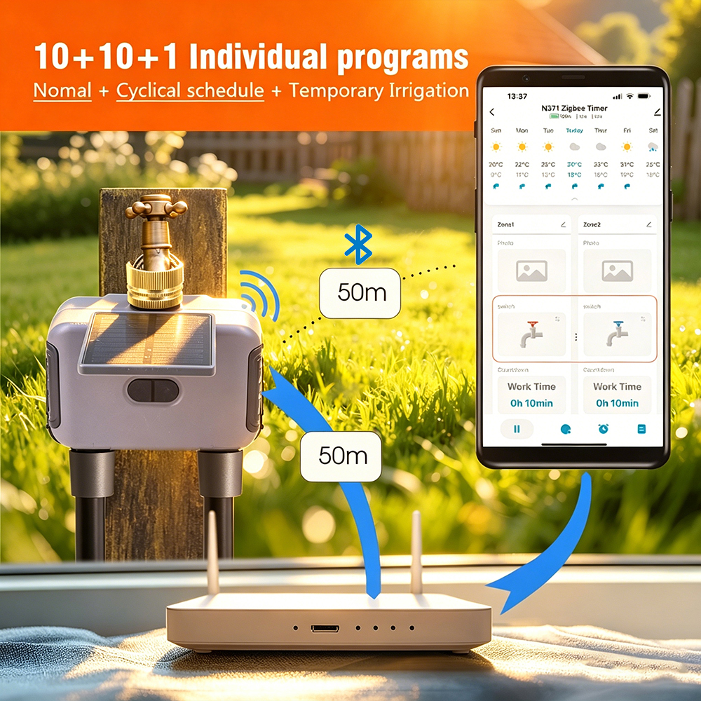 Tuay Smart Solar 2-Zone Wateri - Smart Garden Products recensione e prezzo
