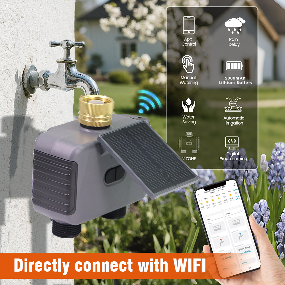Tuay Smart Solar 2-Zone Wateri - Smart Garden Products recensione e prezzo