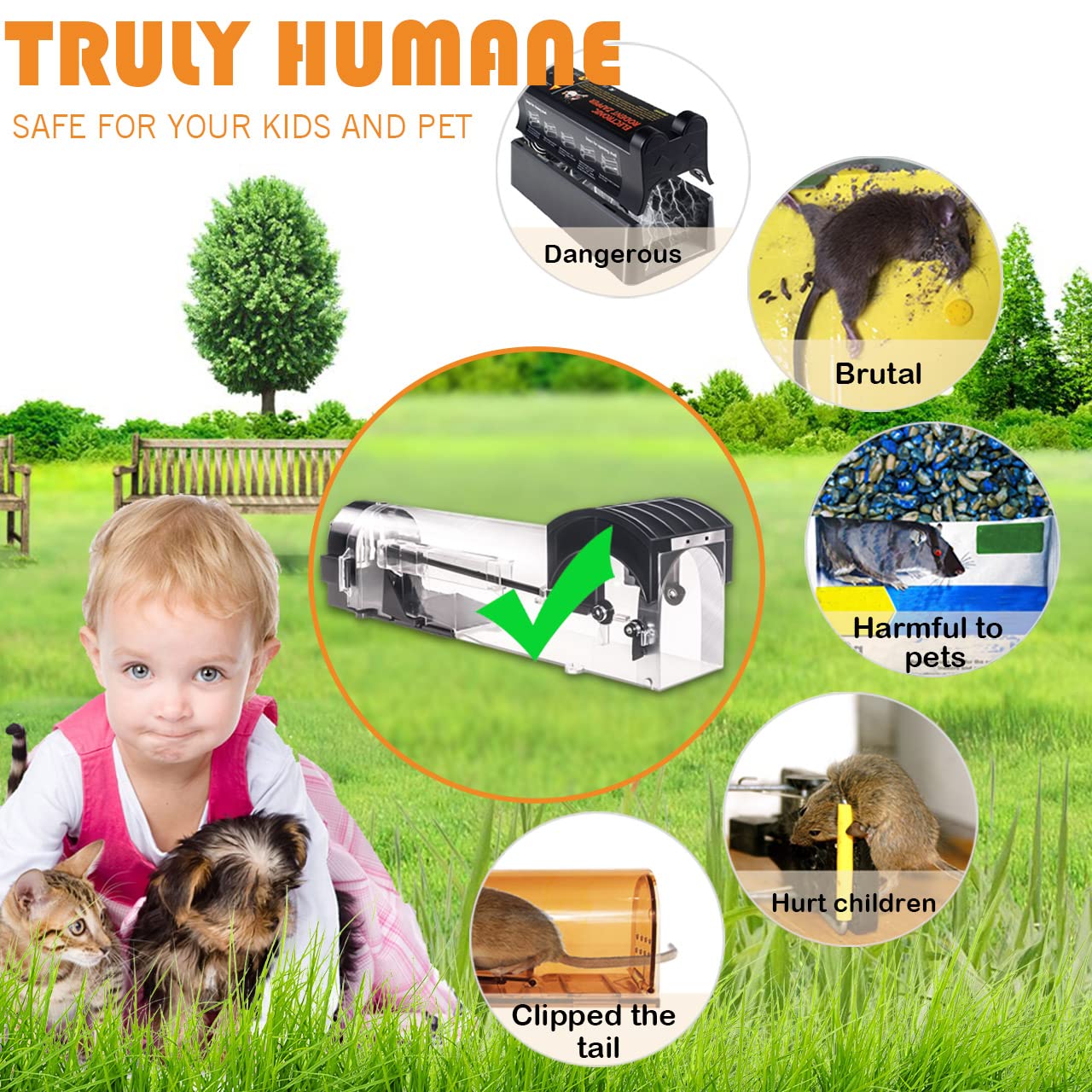 Safe Firm Humane Reusable Plas - Smart Garden Products recensione e prezzo