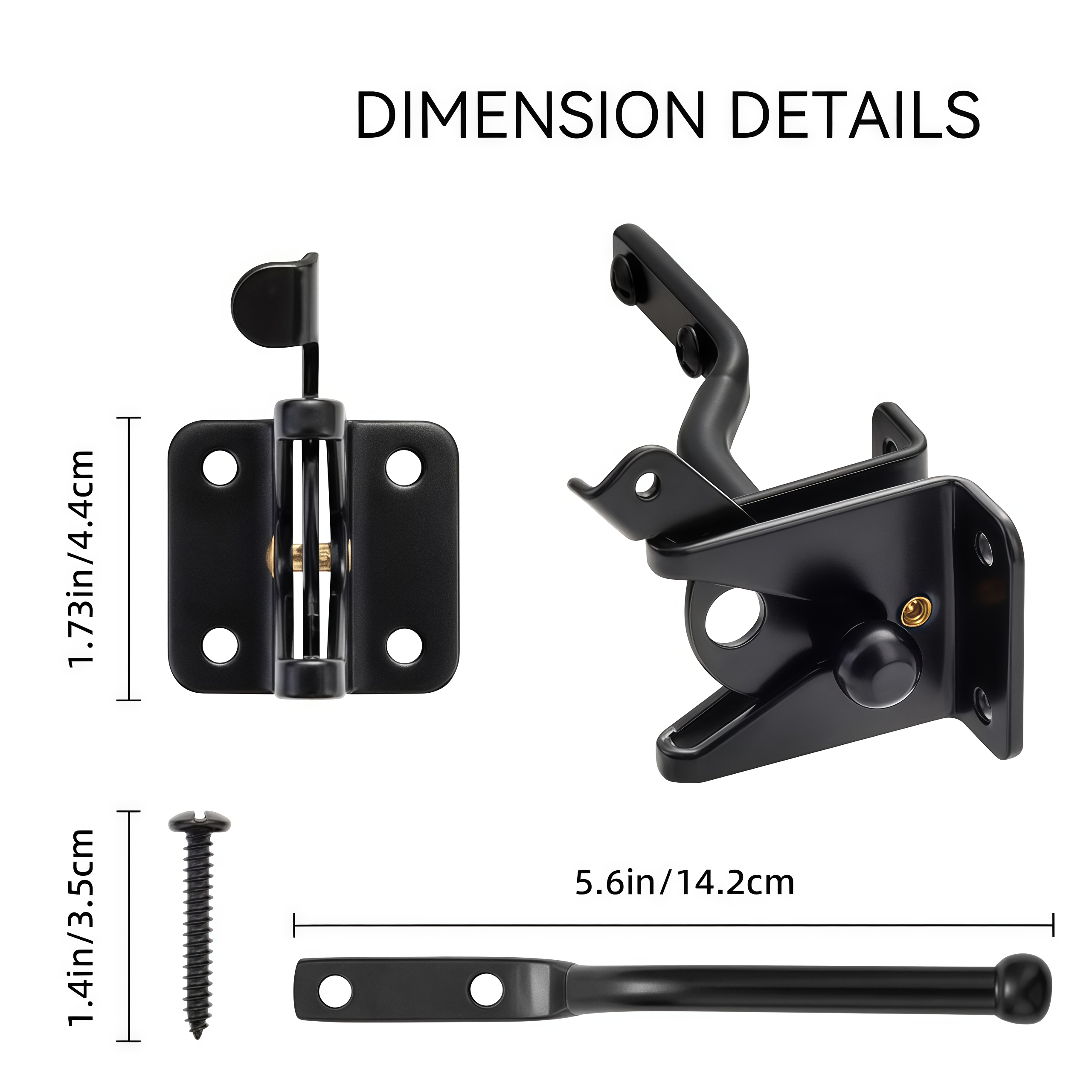 Auto Gate Latch With Bolt  For - Smart Urban Garden recensione e prezzo