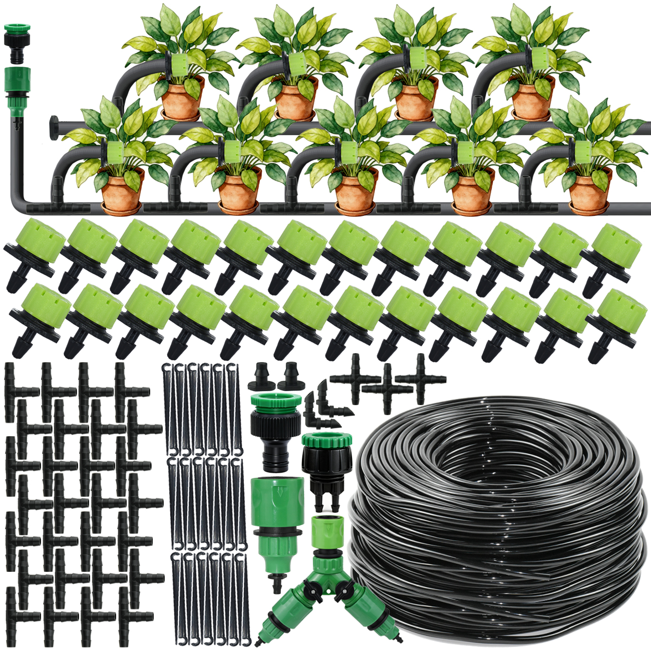 5-30M Garden 1/4'' Hose Drip I - Smart Urban Garden recensione e prezzo