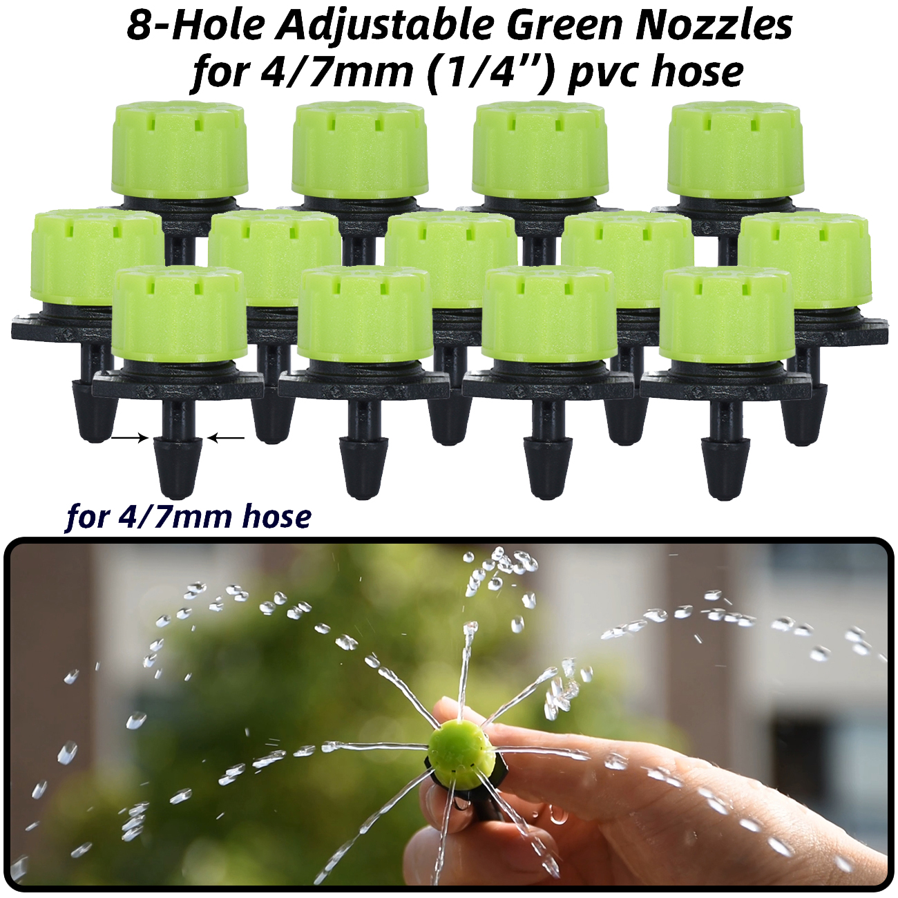 5-30M Garden 1/4'' Hose Drip I - Smart Urban Garden recensione e prezzo