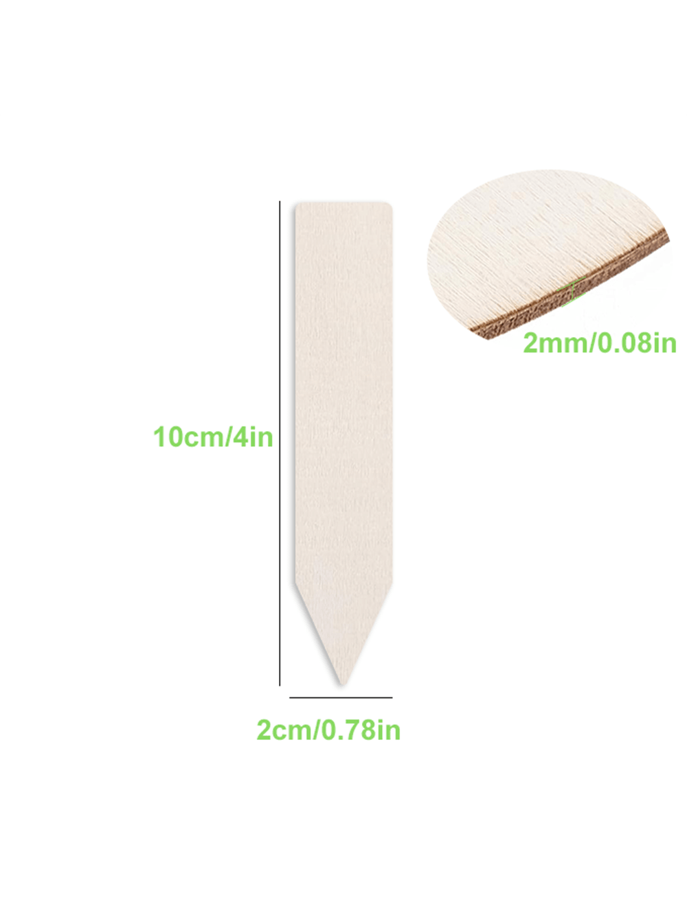 Plant Labels 4 Inch 20/50Pcs w - Garden Journal Planner recensione e prezzo