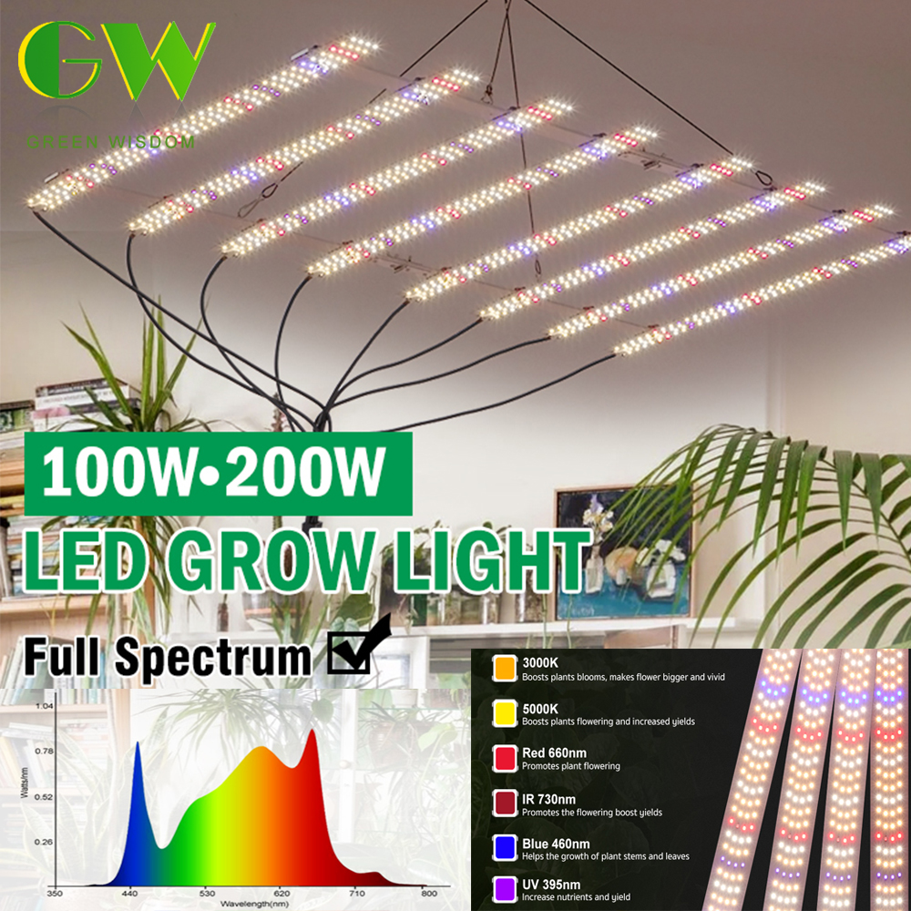 🌴100W 200W with Dimmable Switc - Plant Grow Light Full Spectrum recensione e prezzo