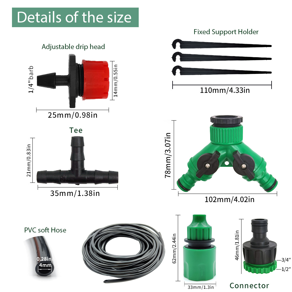 Greenhouse 15M-30M DIY Drip Ir - Smart Urban Garden recensione e prezzo