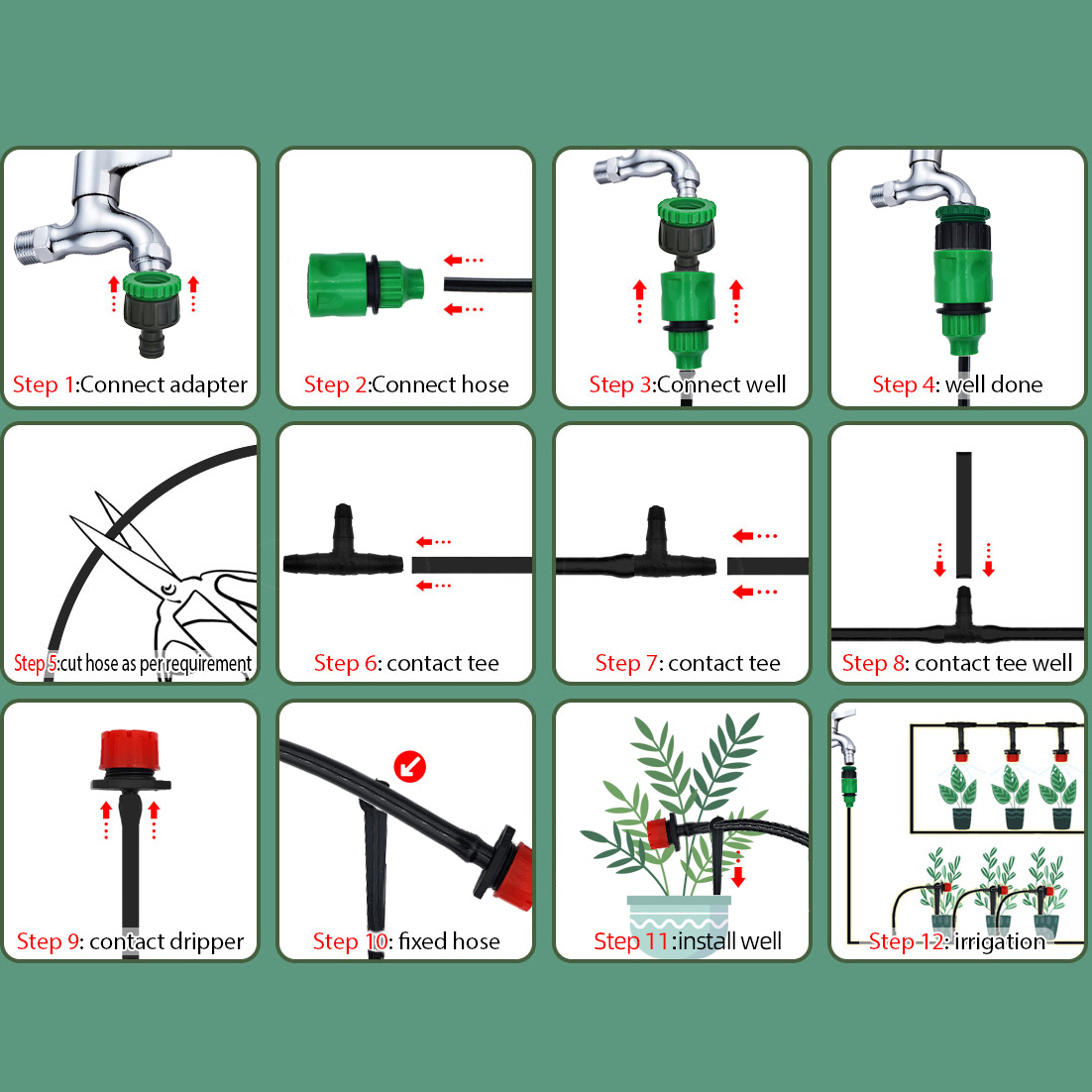 Greenhouse 15M-30M DIY Drip Ir - Smart Urban Garden recensione e prezzo