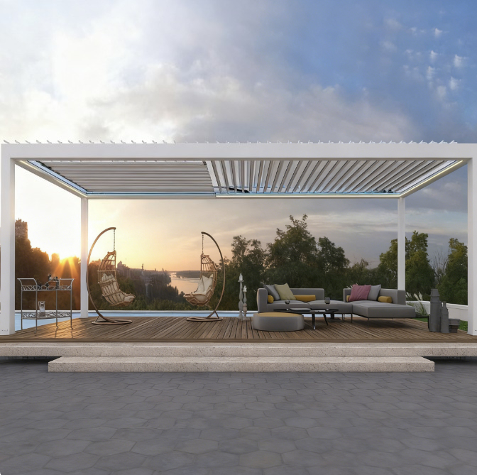 Aluminum Venetian Pergola,Elec - Smart Garden Construct recensione e prezzo
