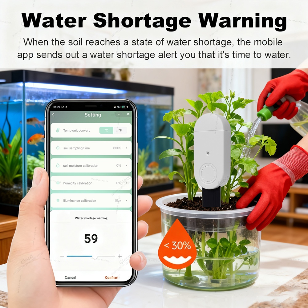 4in1 Zigbee Soil Moisture Temp - Smart Garden Products recensione e prezzo