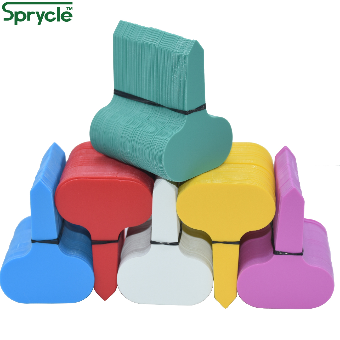 SPRYCLE 50PCS 50*70MM Colorful - Garden Journal Planner recensione e prezzo