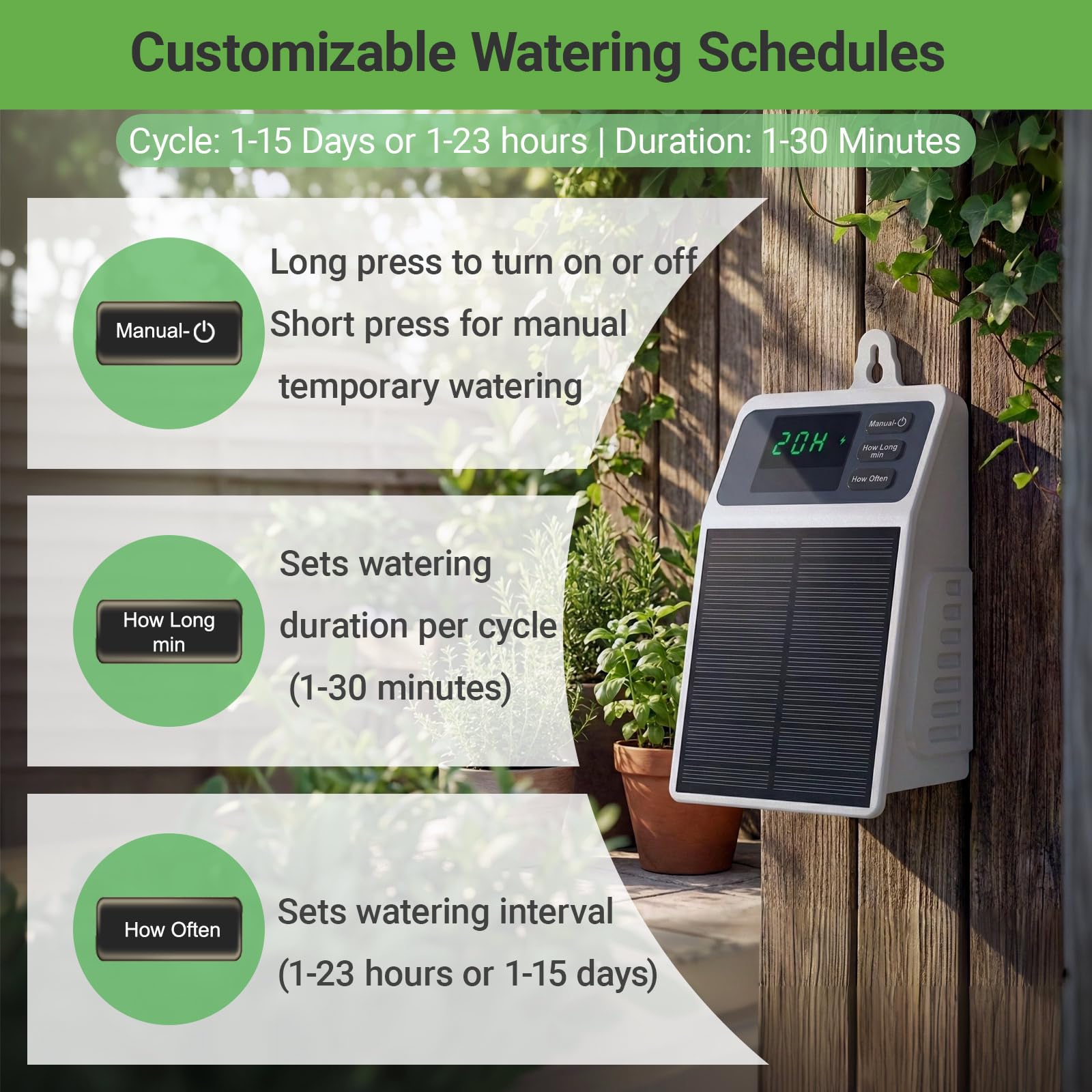 Upgraded Solar Drip Irrigation - Smart Urban Garden recensione e prezzo