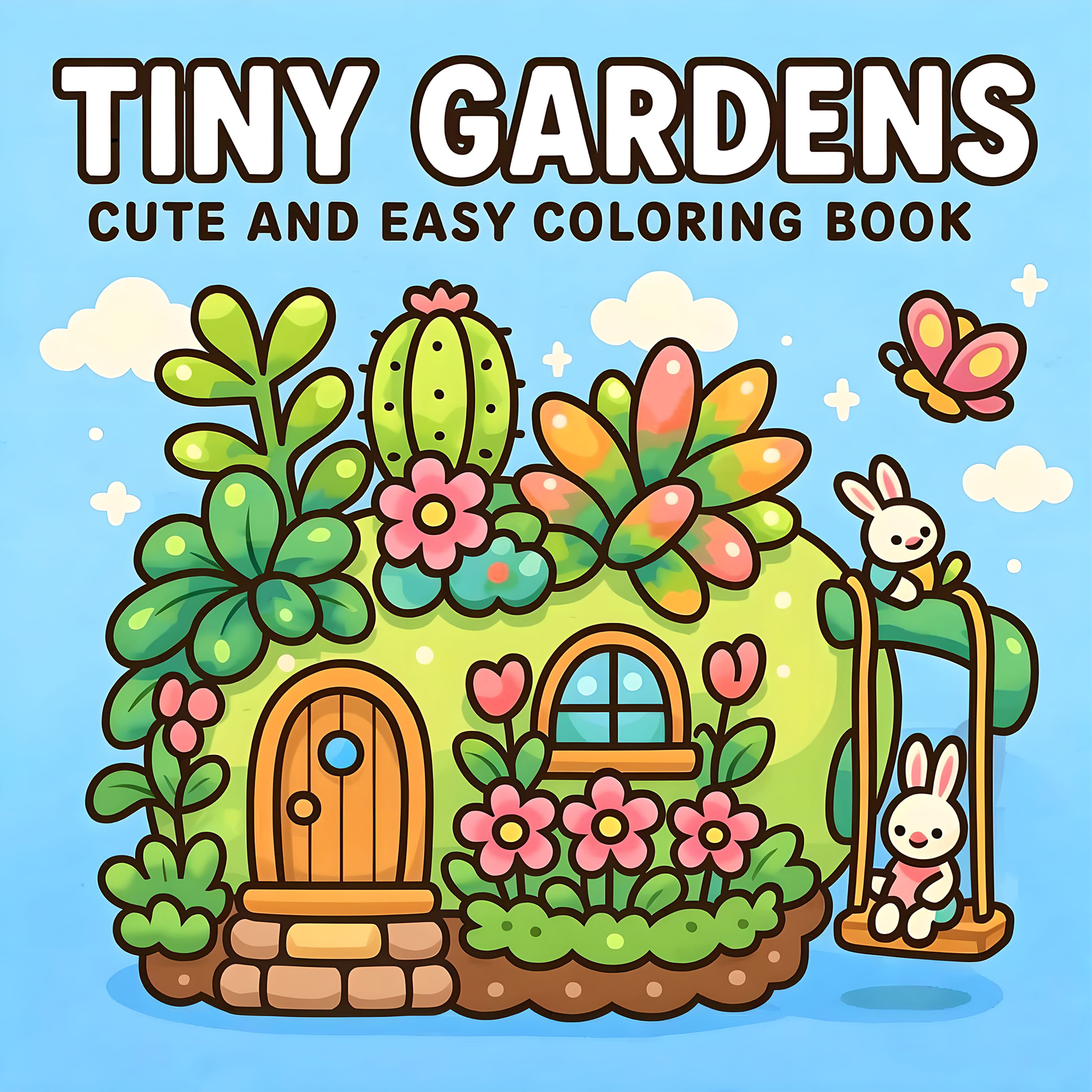 TINY GARDENS Coloring Book for - Garden Journal Planner recensione e prezzo