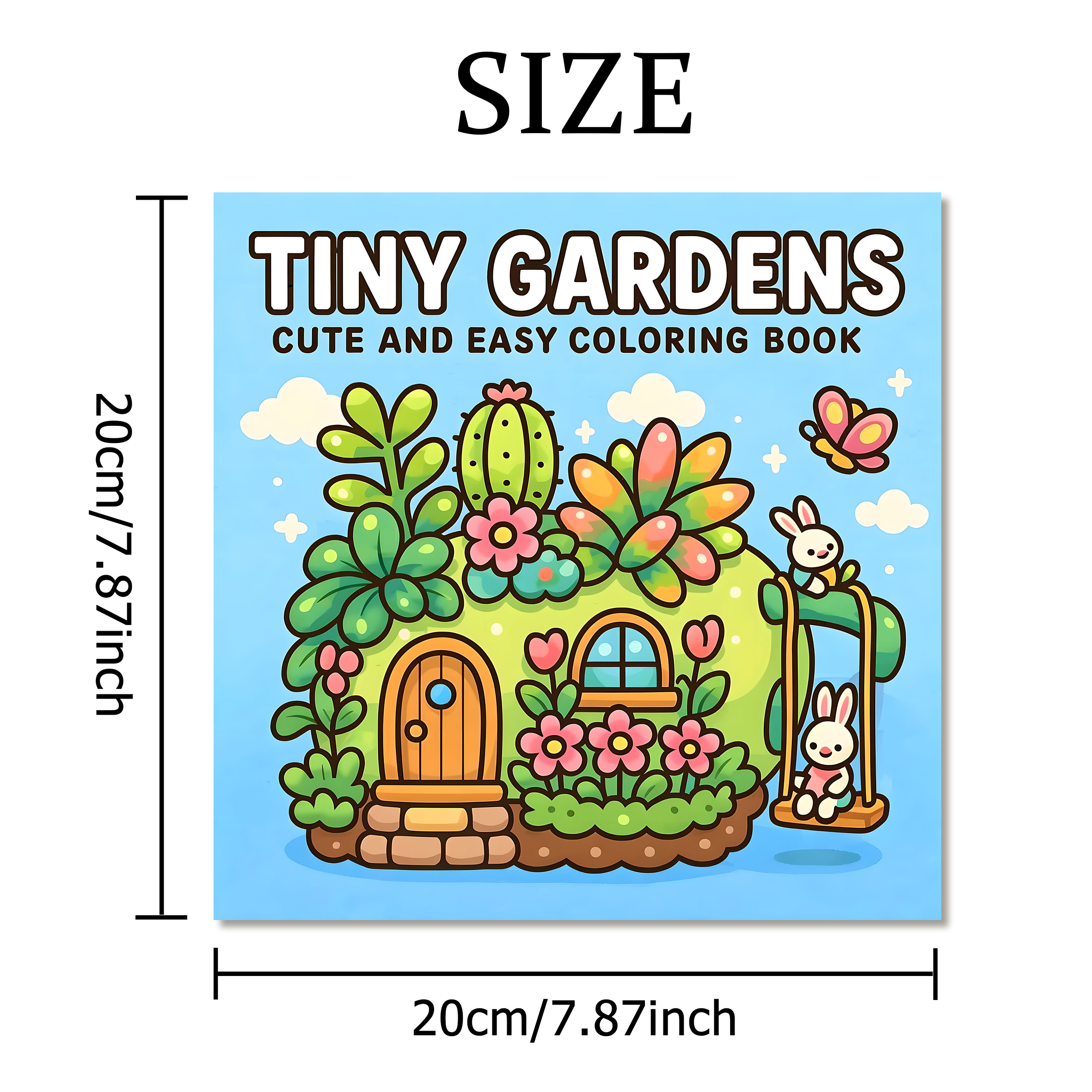 TINY GARDENS Coloring Book for - Garden Journal Planner recensione e prezzo