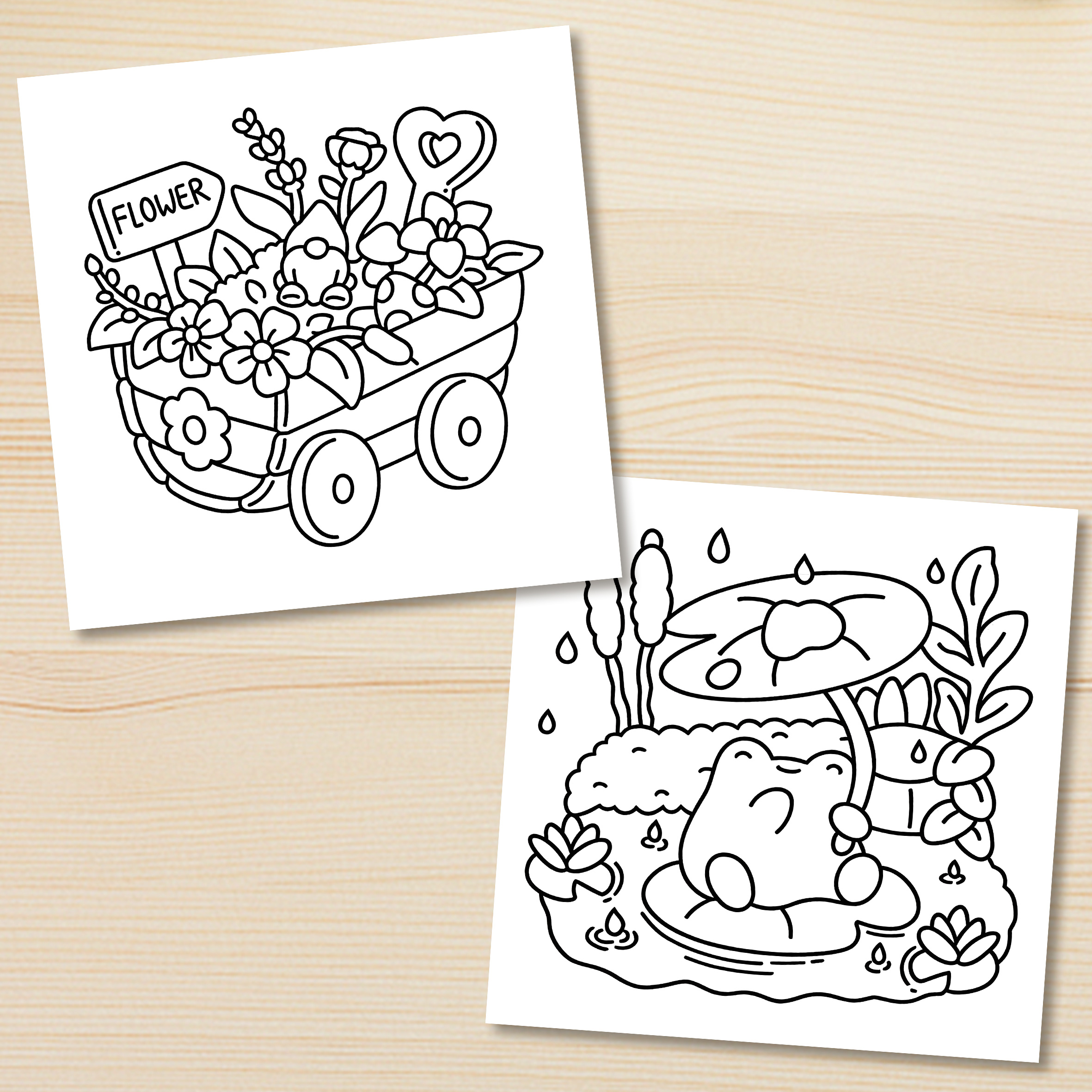 TINY GARDENS Coloring Book for - Garden Journal Planner recensione e prezzo