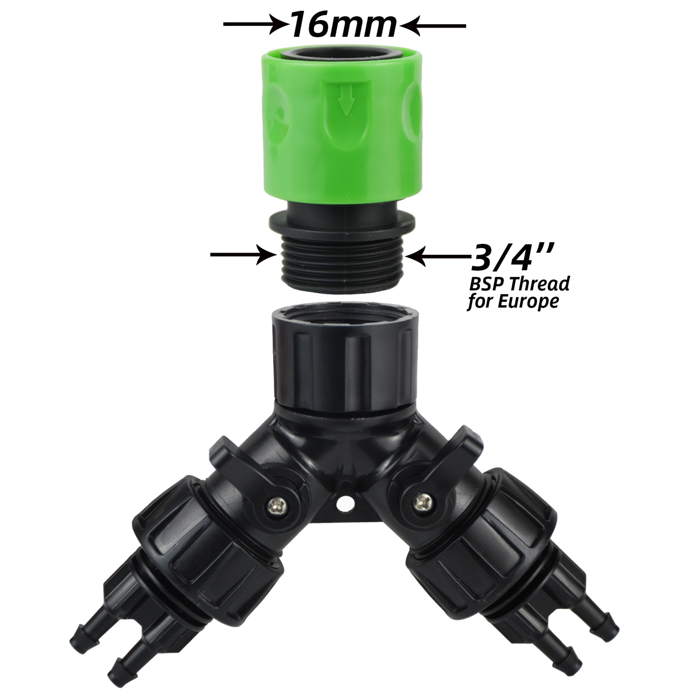 Tap Adapter Drip Irrigation 4- - Smart Urban Garden recensione e prezzo