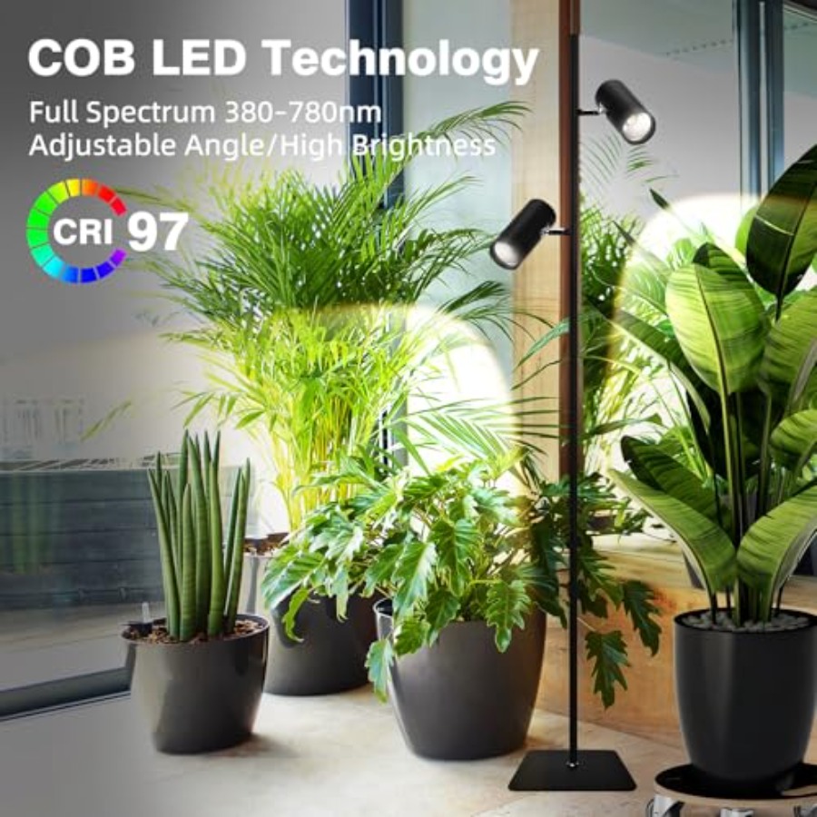 60W Dimmable Grow Light, Full  - Plant Grow Light Full Spectrum recensione e prezzo