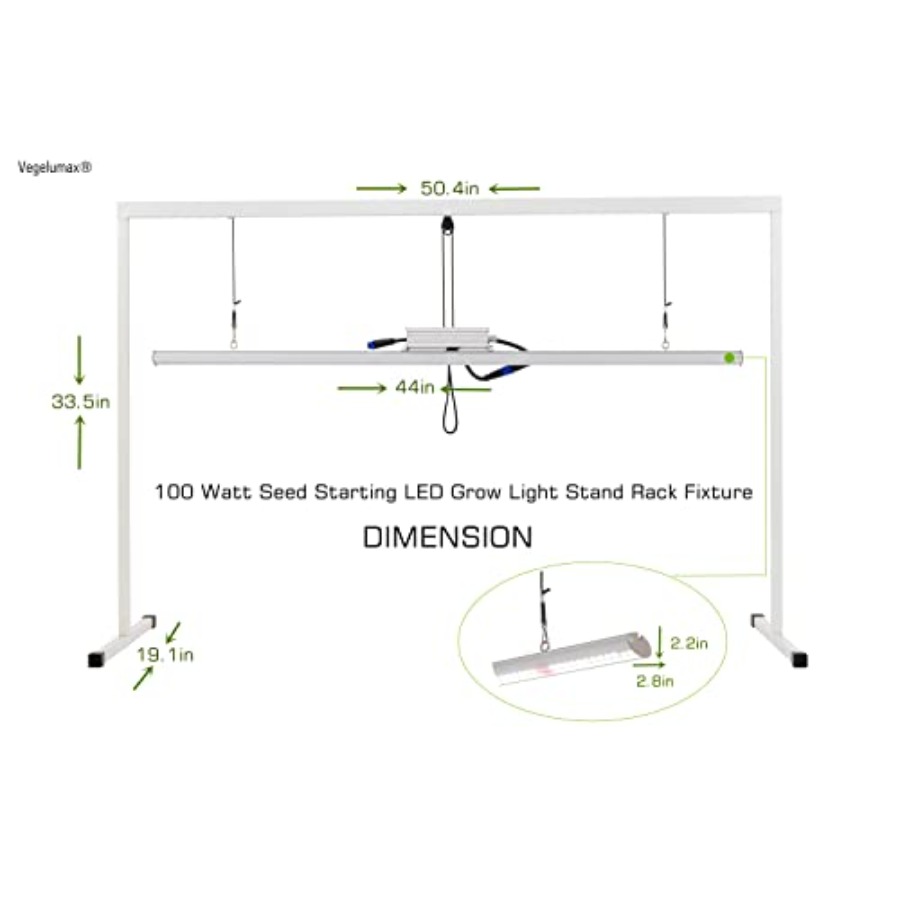LED Grow Light Lamp Stand for  - Plant Grow Light Full Spectrum recensione e prezzo