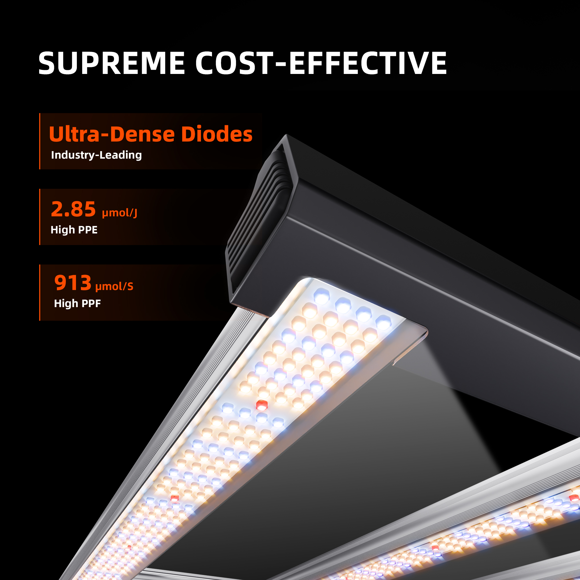 320W 2x4FT US EU Stock Full Sp - Plant Grow Light Full Spectrum recensione e prezzo