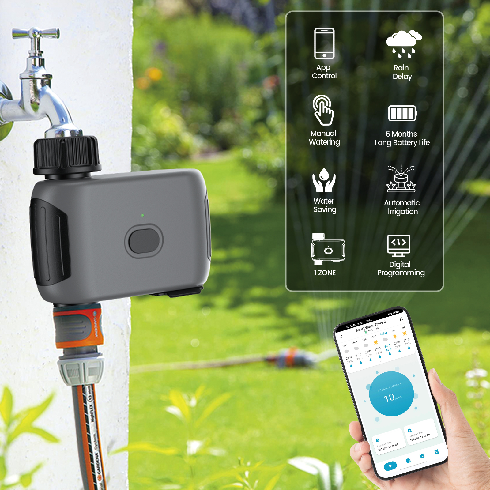 Insoma Wifi Sprinkler Timer Au - Smart Garden Products recensione e prezzo