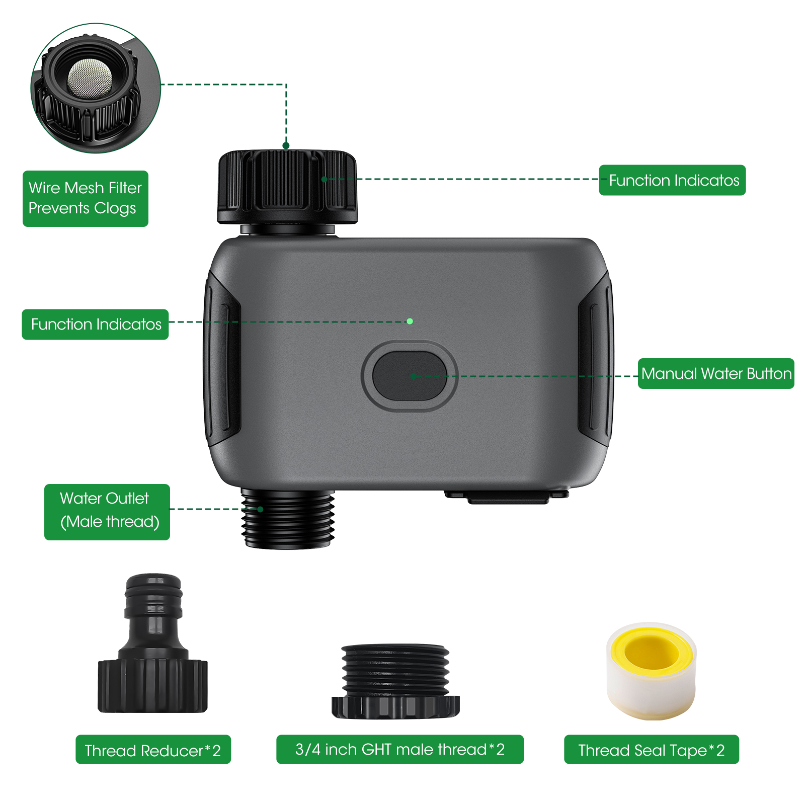 Insoma Wifi Sprinkler Timer Au - Smart Garden Products recensione e prezzo
