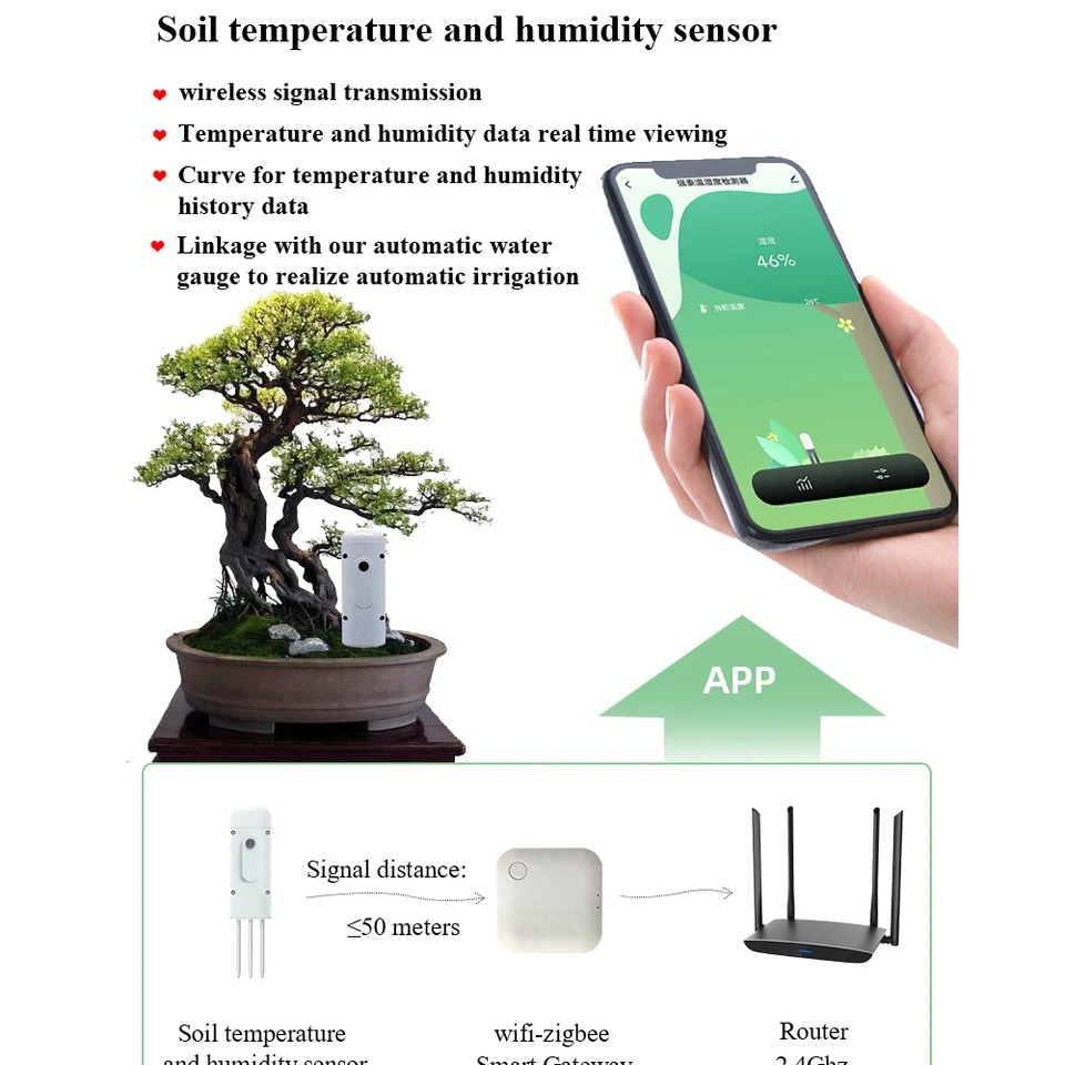 Tuya Zigbee Soil Tester Temper - Smart Urban Garden recensione e prezzo