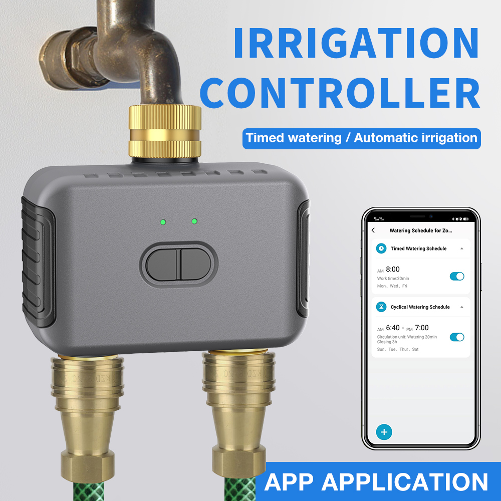 Tuya 2 Zone Watering Timer Gar - Smart Garden Products recensione e prezzo