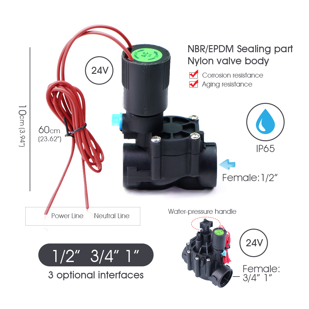 Garden Hose Solenoid Valve Con - Smart Garden Products recensione e prezzo